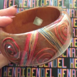Bohemian Wood bangle